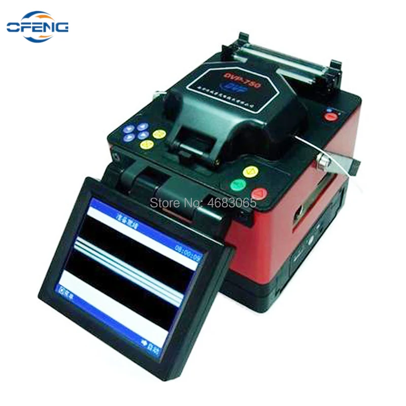 DVP-750 Single fibe dvp 750 digital fusion splicer Fiber Optical fusion splicer FTTx FTTH Patch Cord with splice kit customized