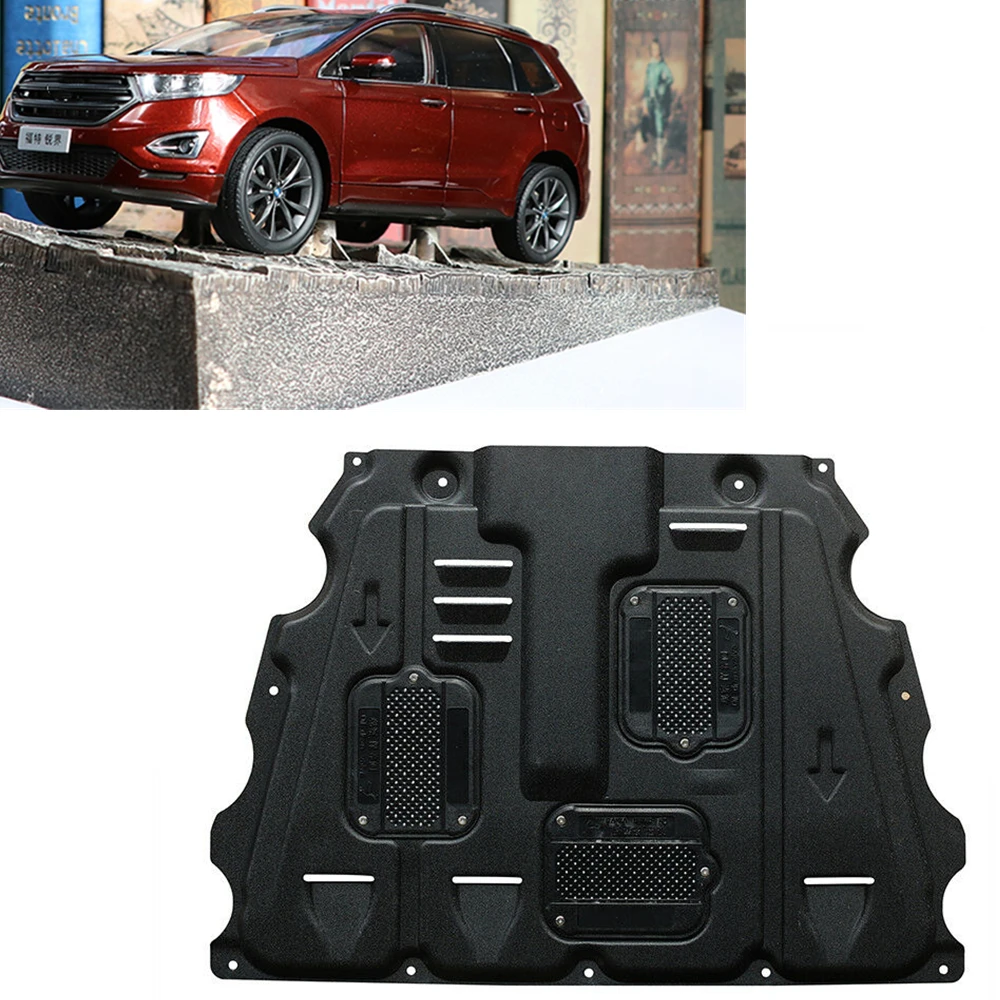 Car Under Engine Guard Board For Ford EDGE 2015-2018 Mud Fender Plate Cover Splash Shield Auto Mudflap Mudguard Splasher Shade