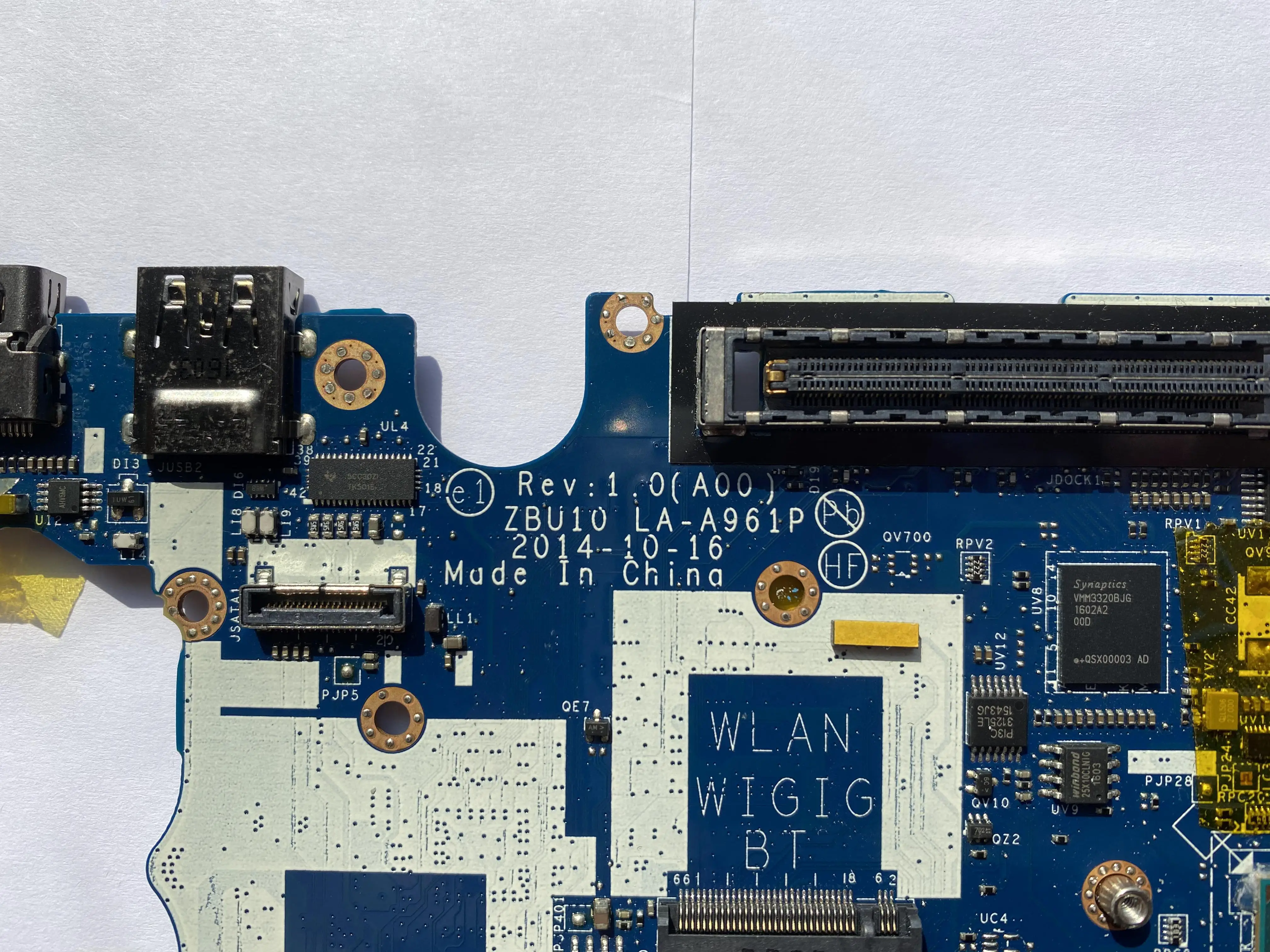 Laptop Motherboard for dell latitude 7450 E7450 motherboard CN-0R1VJD LA-A961P with i5-5300 cpu tested well