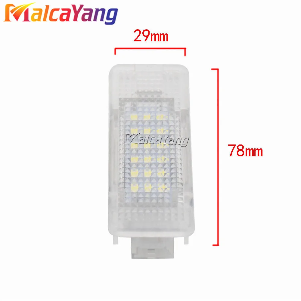 2 sztuki dla Bmw X5 E53 E39 Z8 E52 LED uprzejmości pod drzwiami Lampa bagażowa Lampa ostrzegawcza samochodu Lampa wewnętrzna Akcesoria samochodowe