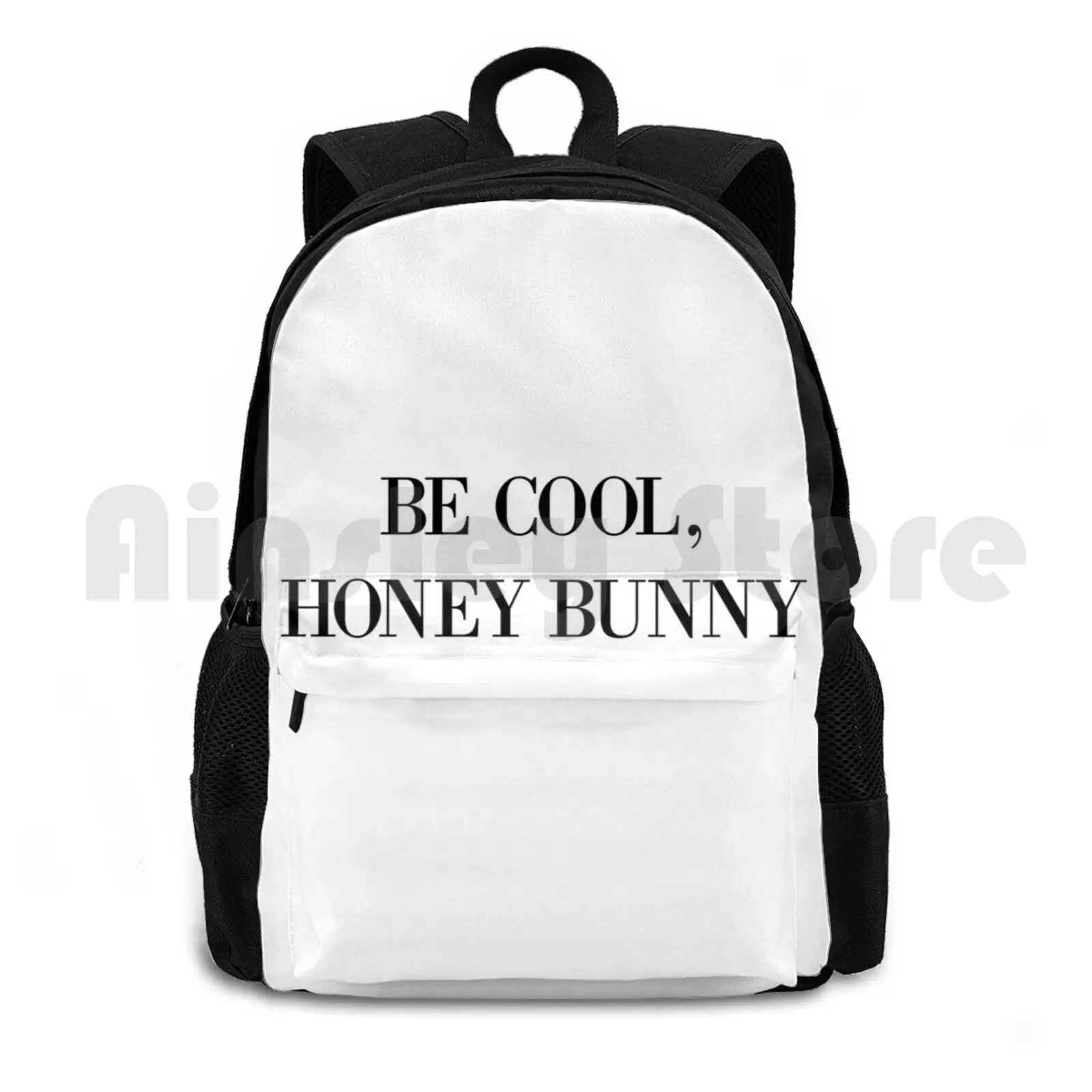 

Be Cool , Honey Bunny Outdoor Hiking Backpack Riding Climbing Sports Bag Quentin Tarantino Tarantino Quentin Pulp Fiction