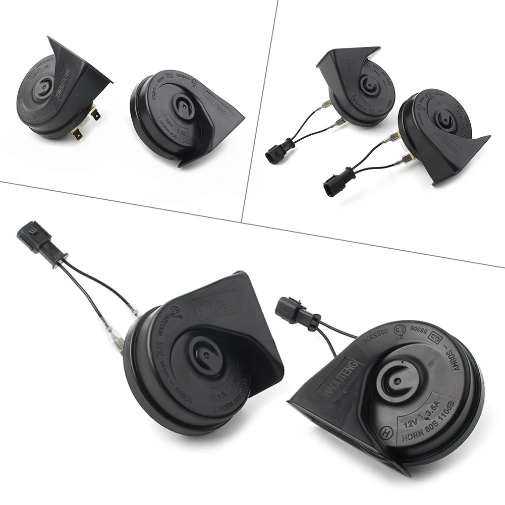 2 шт. автомобильный рожок в виде улитки 12 В 125 дБ громкий водонепроницаемый автомобильный звуковой сигнал для Honda Civic 10 2016 2017 2018 2019 2020 для Civic X 16 17 18 19 20