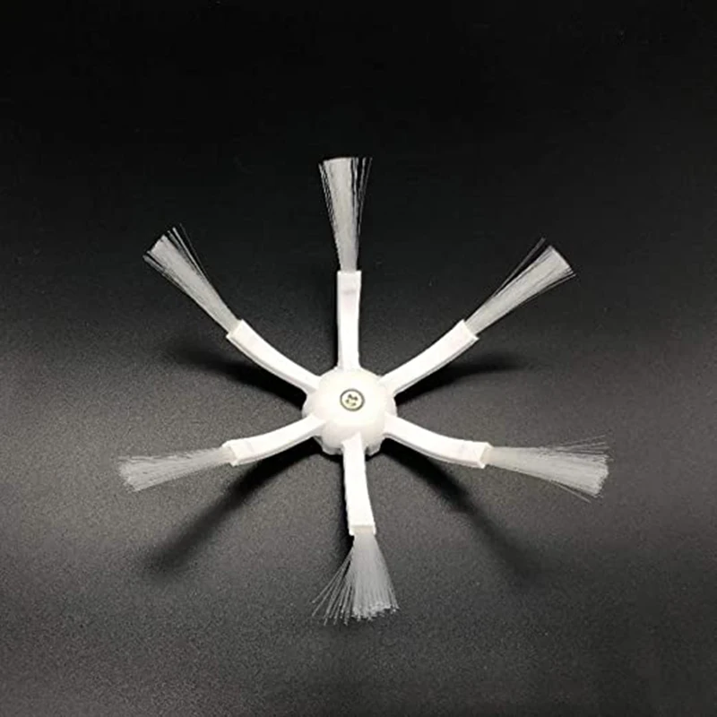 Sikat samping 6 lengan untuk pembersih vakum Robot Xiaomi Roborock S7 Maxv Ultra / S7 / S7 Maxv / S7 Max / T7S / T7S + / S6 MAX / S5 MAX