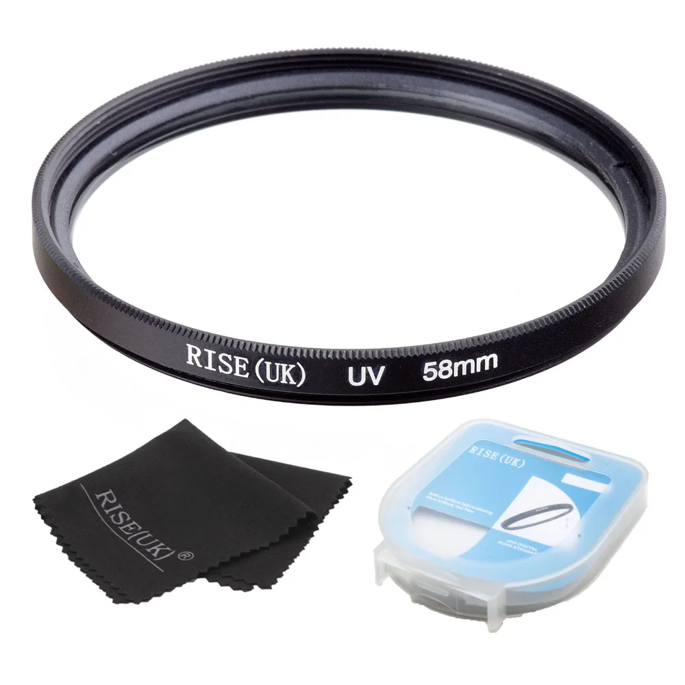55/58/62/67/72/77/mm Ultra-Violet UV lens Filter Protector+case+gift for Nikon Canon Sony Pentax Sigma OM -