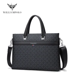 Bolso con correa extraíble para hombre, maletín para documentos, bolsos para ordenador portátil de 13 pulgadas, a la moda, FS203060, 2020