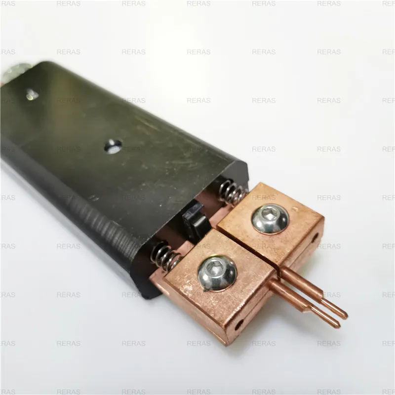Integrato tenuto in mano del punto di penna di saldatura Automatica trigger Built-In interruttore di funzionamento con una sola mano spot saldatore saldatura macchina