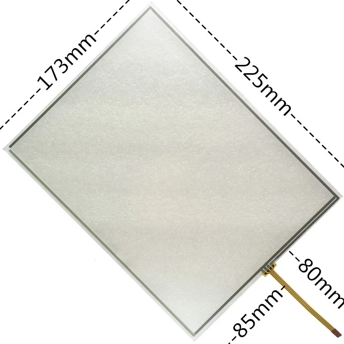 2pcs/lot 10.4'' inch touch screen 4-wire resistive touch screen 10-inch industrial touchpad peripheral 225*173