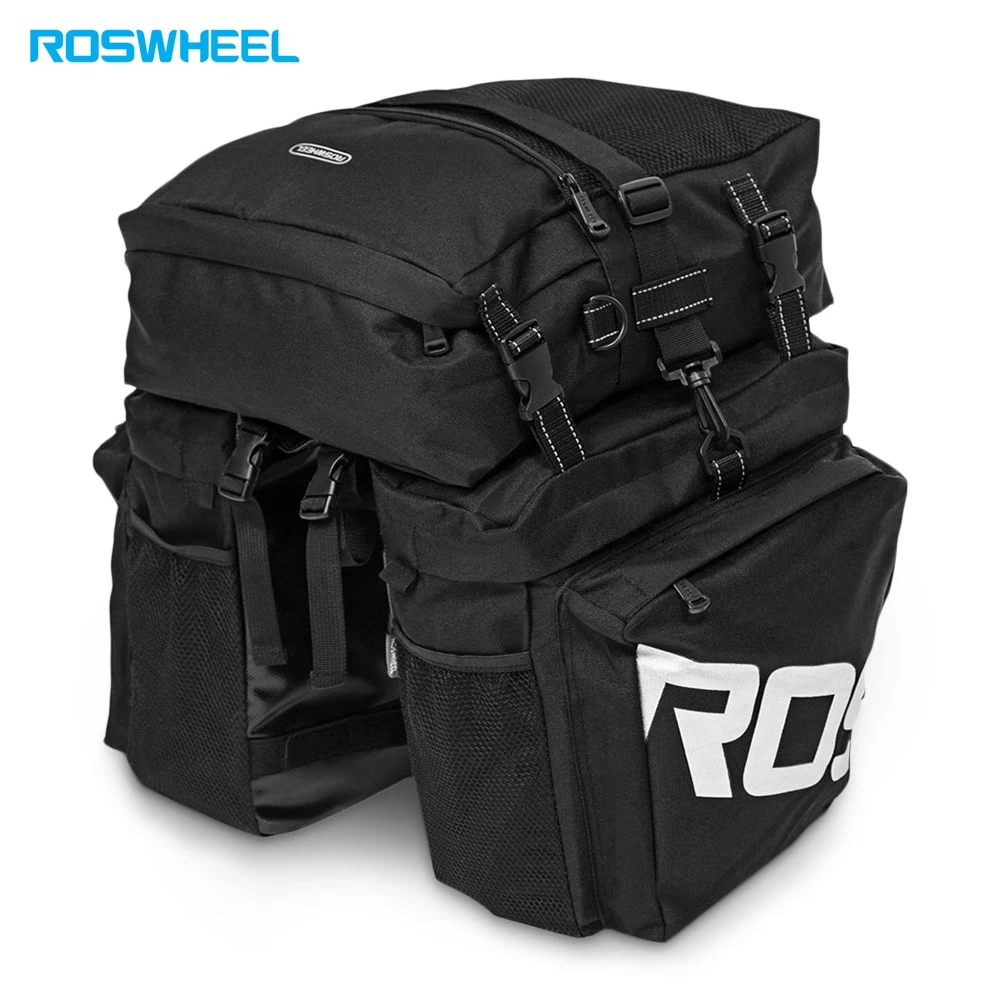 Bicycle Bag Mountain Road 3 in 1 Trunk Bags MTB Cycling Rear Rack Tail Seat Pannier Luggage Carrier Pack Basket Accessories