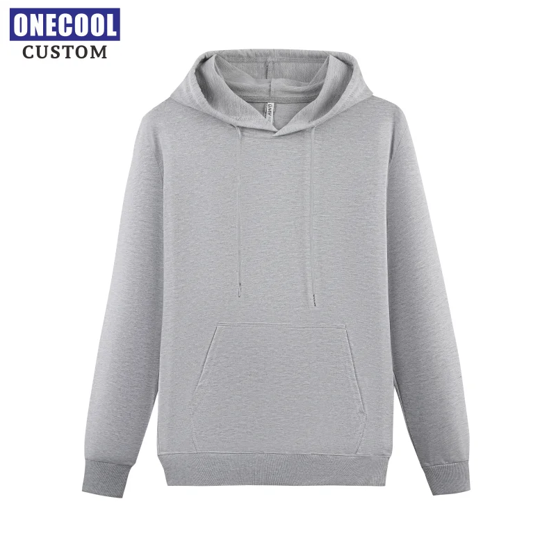 ONECOOL moda kapüşonlu Sweatshirt özel kendi tasarım marka Logo/resim erkek kadın baskı nakış rahat kapüşonlu giyim