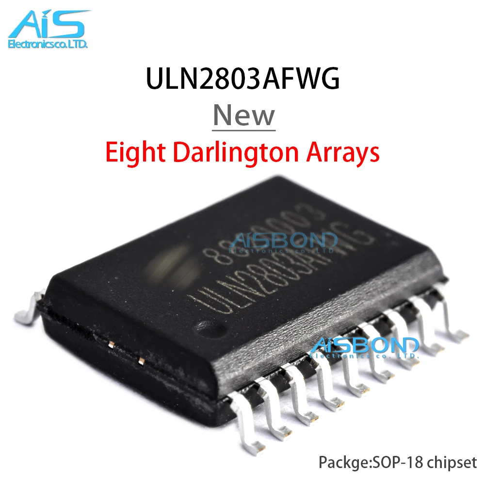 

5Pcs/lot ULN2803AFWG SOP18 ULN2803AG SOP ULN2803 SMD ULN2803A 2803AFWG High Voltage High Current Darlington Arrays