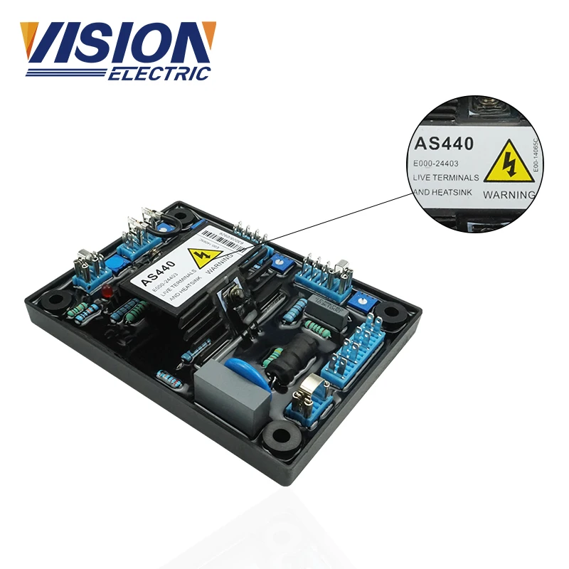 Brushless Generator AVR AS440 Automatic Voltage Regulator 220 volt 1 Phase  AS 440