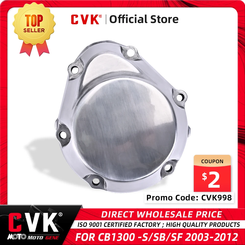 

CVK Engine Cover Motor Stator Crank Case Right For HONDA CB1300 Super Four SF 2003 2004 2005 2006 2007 2008 2009 2010 2011 2012