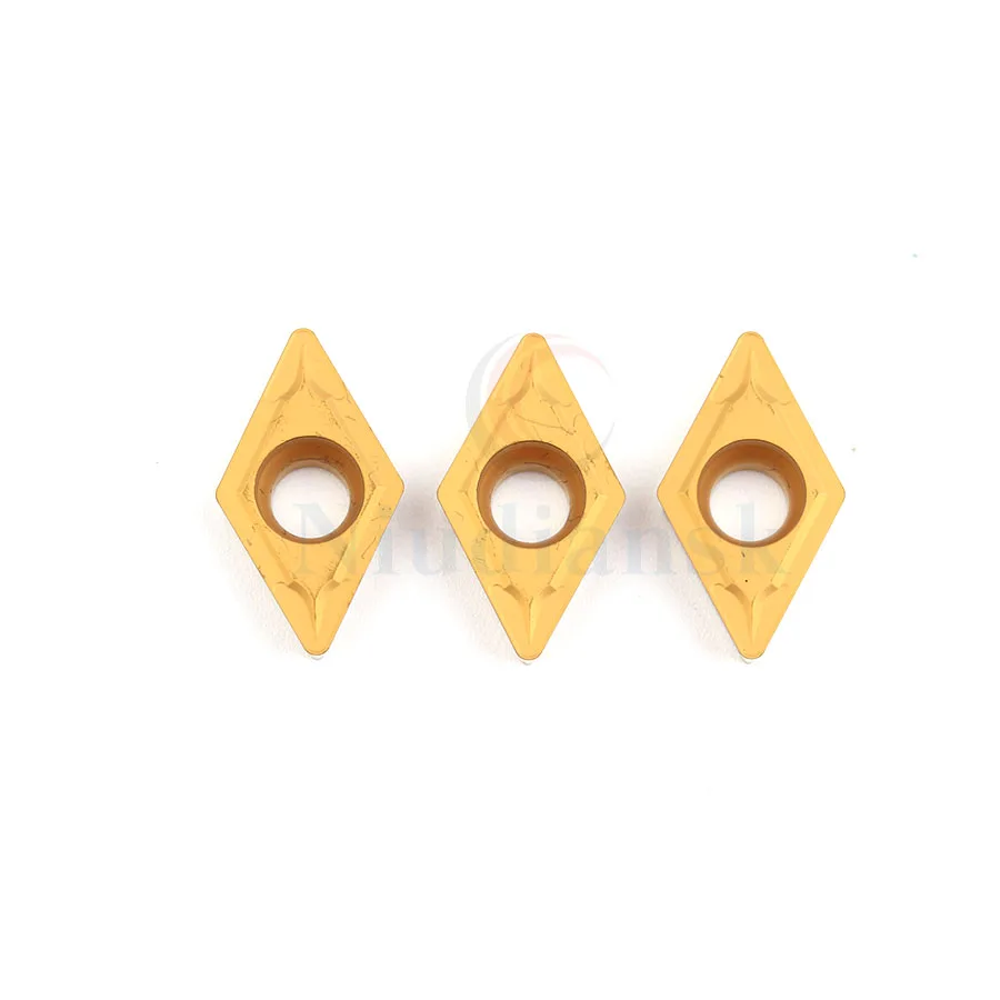 10PCS DCMT11T304 DCMT11T308 LF9018 di alta qualità inserto in metallo duro utensile di tornitura interna CNC strumento tornio, per la lavorazione di parti in acciaio