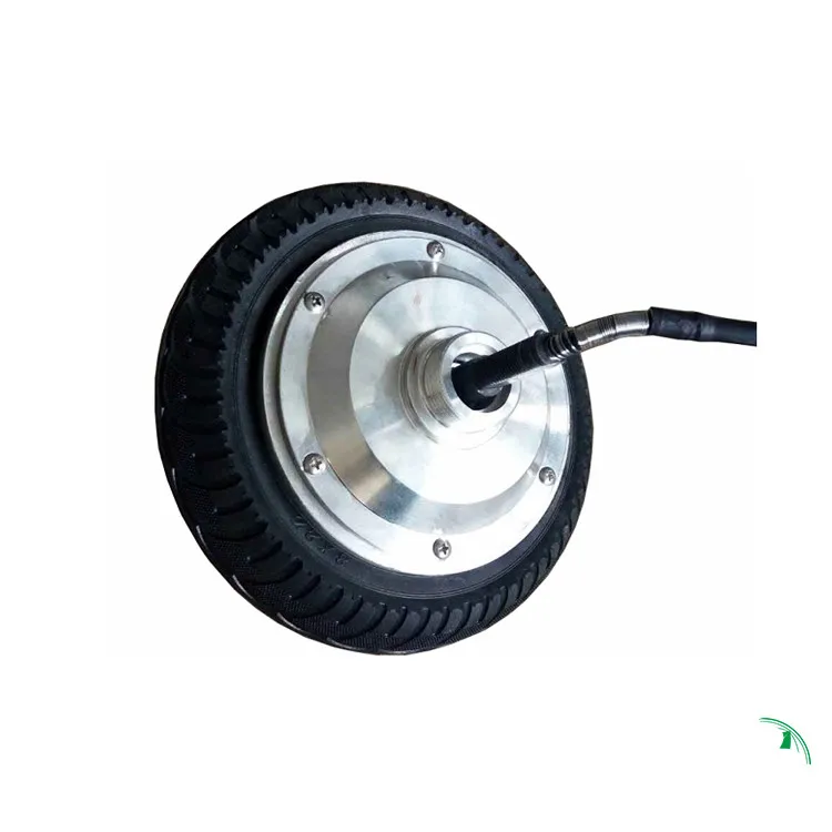 

E-tech 8 inch DC brushless 50W to 400W gear hub motor wheel