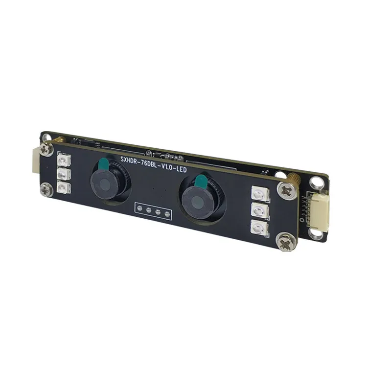 

USB Binocular Camera Module Live Detection Face Recognition Dual 2 Million Module HD Backlight Hardware Wide Dynamic