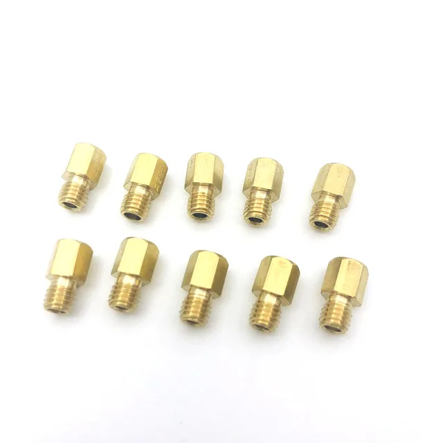 

10pcs Carburetor Main Jet Thread for DellOrto BGM Motoforce Carburetor Repair kit accessories Injector Nozzle Size 200-290