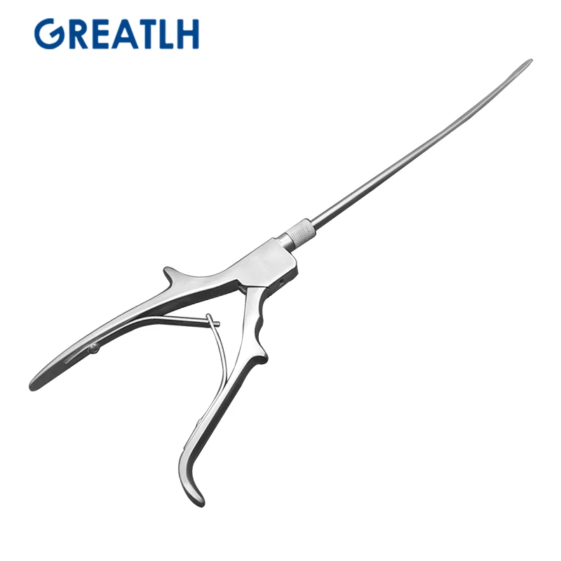 35cm Gun-type Nucleus Pulposus Forceps 360° Rotatable Adjustment  Facial Skin Separator Veterinary Orthopedics Instruments pet