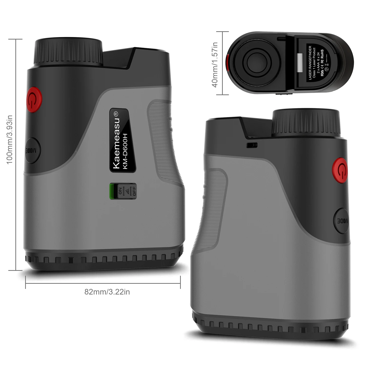 New Telescope Laser Distance Meter 450m-1000m Laser Rangefinder with Slope Flag-Lock vibration Golf laser rangefinder