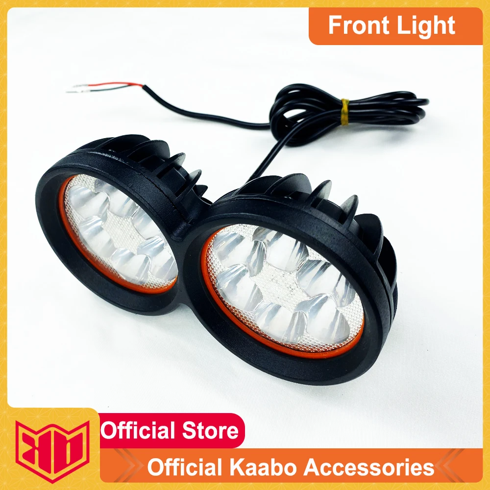 Original Kaabo Wolf Warrior Scooter Headlight Front Light for Kaabo Wolf WarriorX Wolf Warrior 11 Wolf King+ Electric Scooter