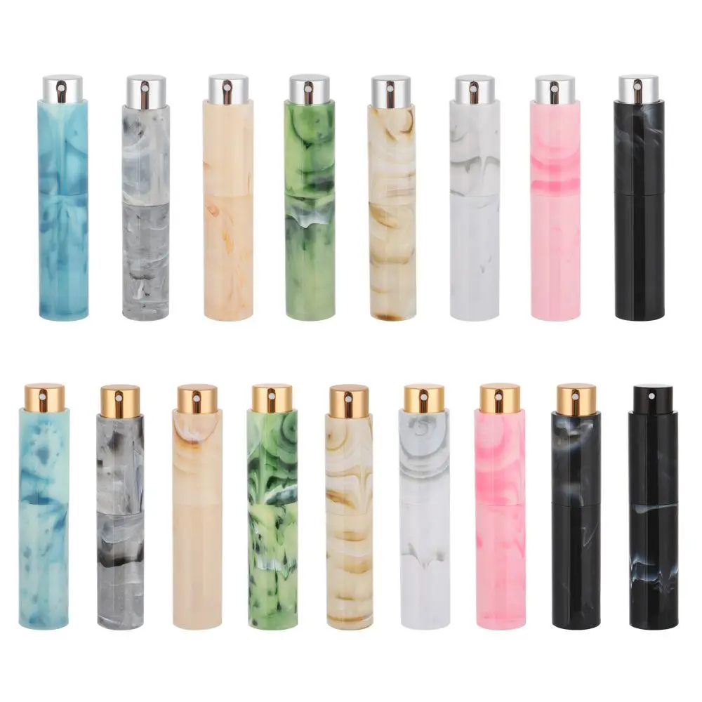 10ML Empty Portable Marble Pattern Perfume Atomizer Bottles Mini Size Refillable Perfume Sprayer
