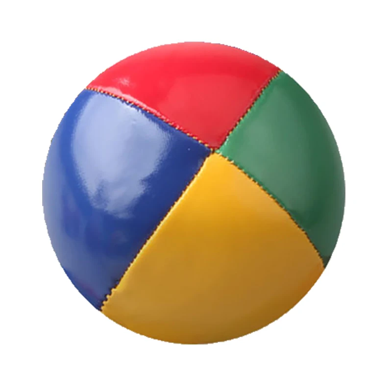 Palhaço profissional malabarismo bola de acrobacia bola de arremesso brinquedo educativo para crianças, esportes divertidos PU Soft malabarismo bola brinquedos para adultos