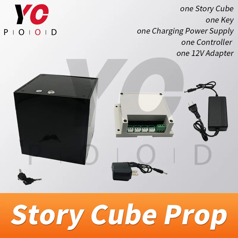 YOPOOD Story Cube Prop real life room escape props when reverse in each side the prop play story clues Takagism game supplier