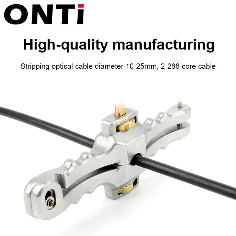 ONTi Longitudinal Opening Knife Longitudinal Sheath Cable Slitter Fiber Optical Cable Stripper