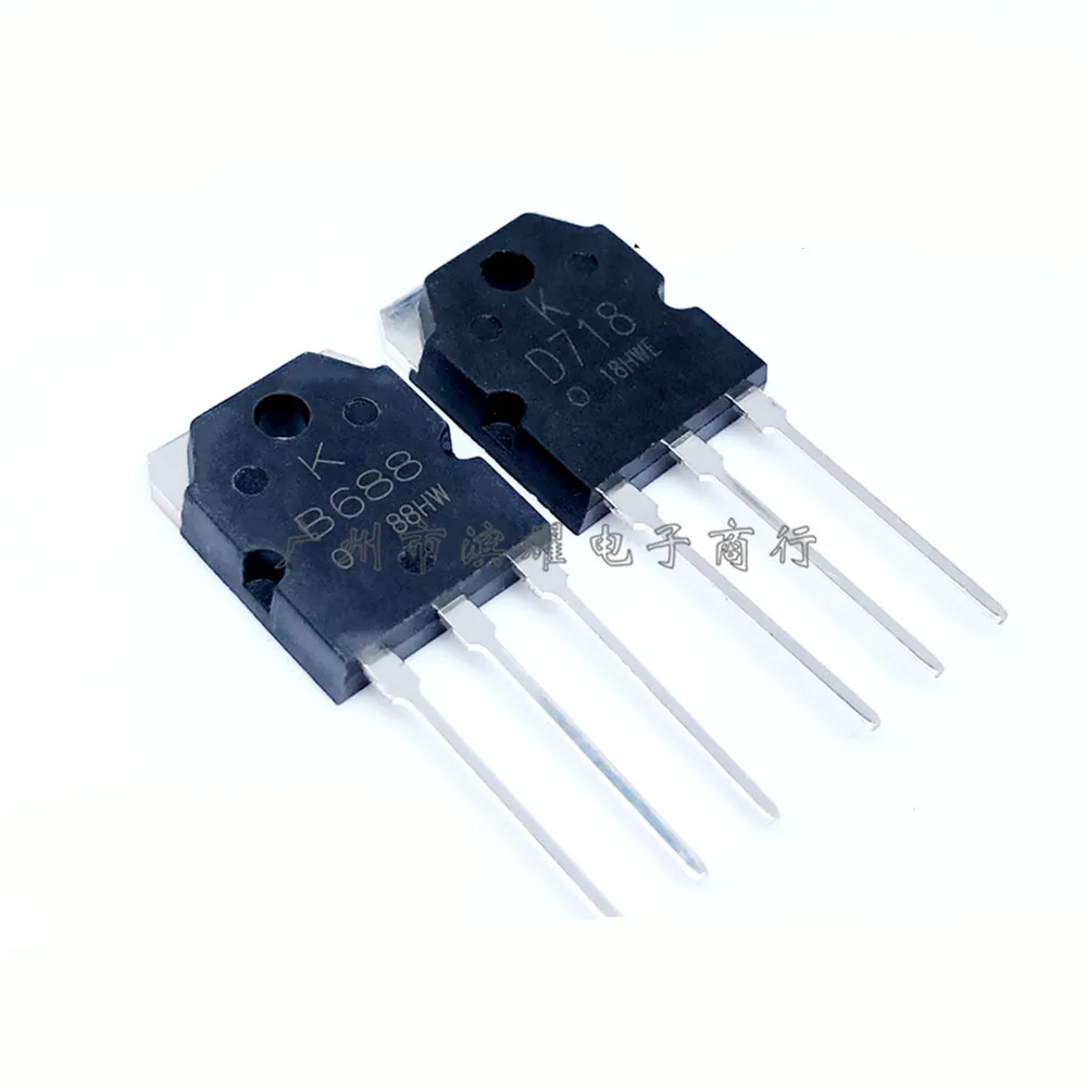 5PCS 2SB688 B688 Audio Amplifier Pair Tube Pairing 2SD718 D718