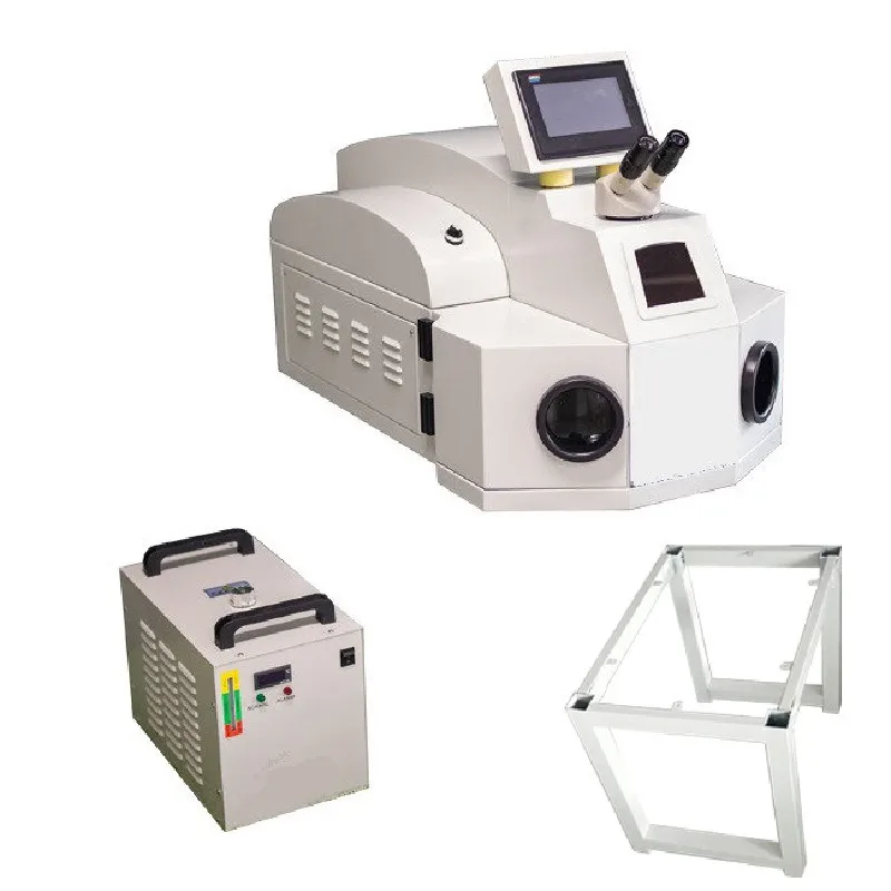 MMC Supplies Small 100W Jewelry Laser Welding Machine, Titanium Alloy Glasses Frame And Denture Laser Spot Welding Machine