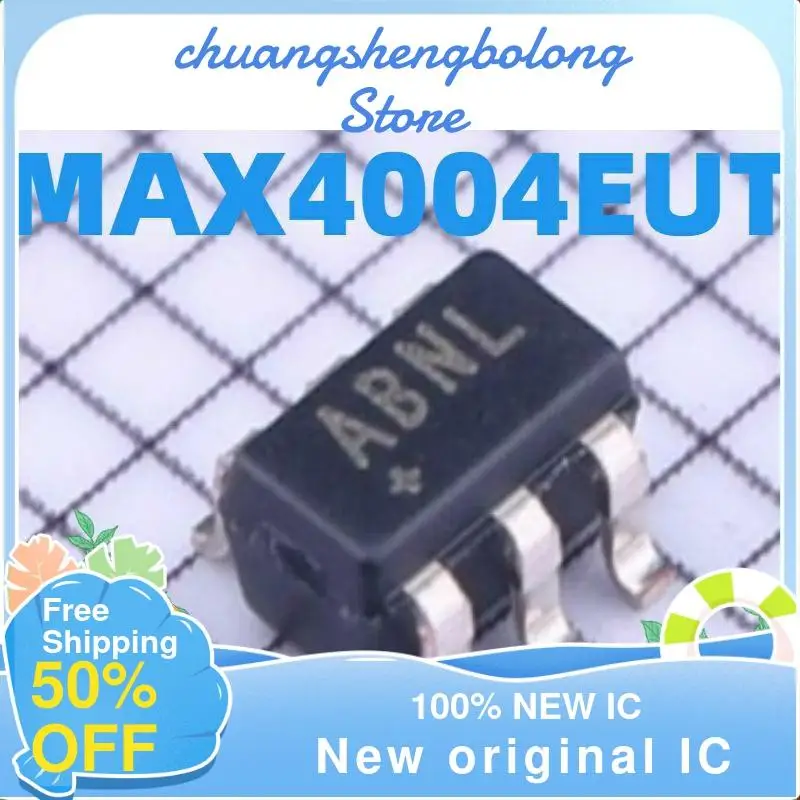 

5PCS MAX4004EUT+T ABNL SOT23-6 New original IC