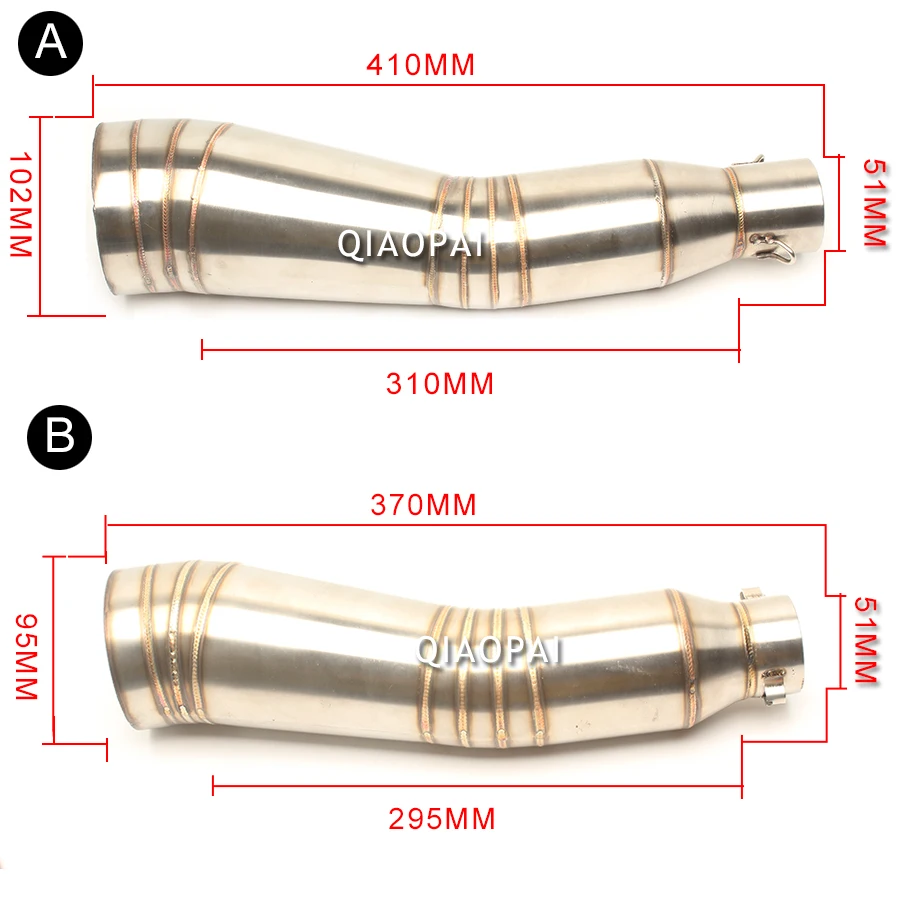 오토바이 배기 머플러 GP 모토 이스케이프 S 타입 DB 킬러 410mm 370mm 야마하 R1 R3 YZF1 YZF6 CB400 Ninja250 400 750 GSXR