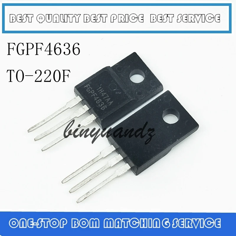 10PCS/LOT FGPF4636 TO-220F 360V Best quality