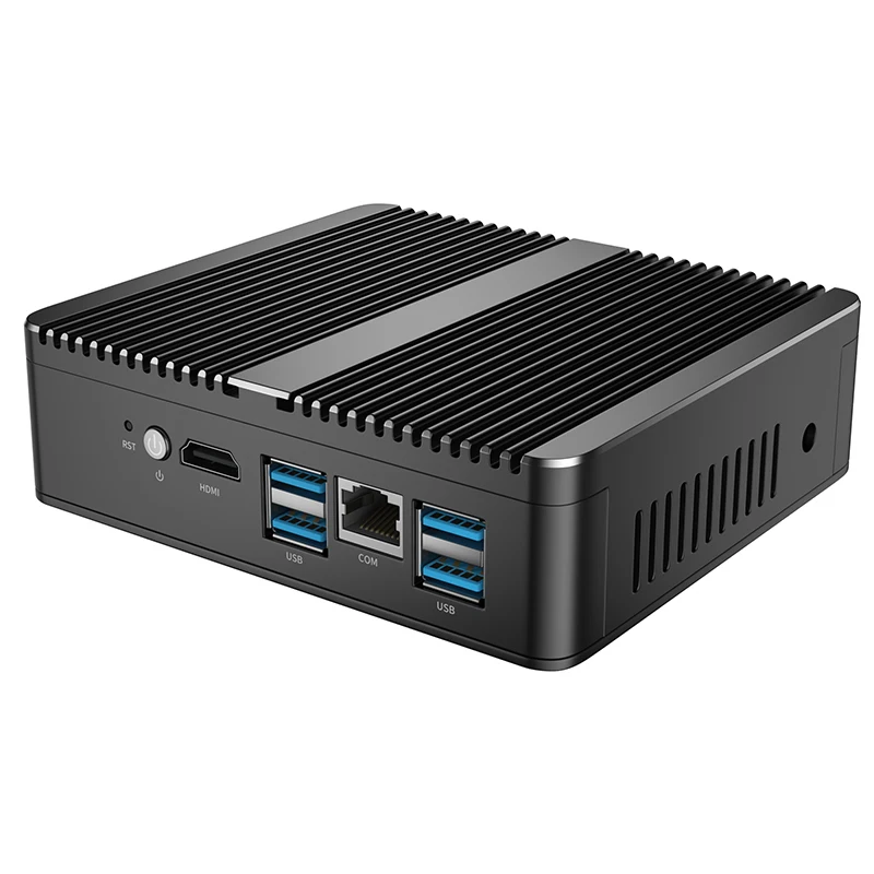 Mini Pc Celeron 3865U 4205U Pentium 5205U Industriële Pc Gateway Firewall Router Voor Pfsense AES-NI, 6 Gigabit Nics G30