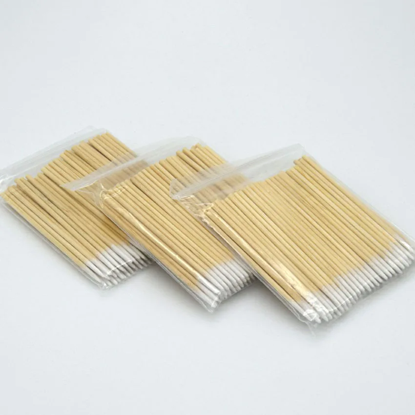 100ชิ้น/แพ็คแต่งหน้าไม้ผ้าฝ้าย Swab ผู้หญิง Swabs ทำความสะอาดเคล็ดลับผ้าฝ้าย Swabs สำหรับขนตาปลอม,คีย์บอร์ด