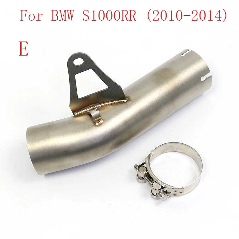 Middle Link Pipe For BMW S1000RR 2010 2011 2012 2013 2014 Slip-on Motorcycle Exhaust