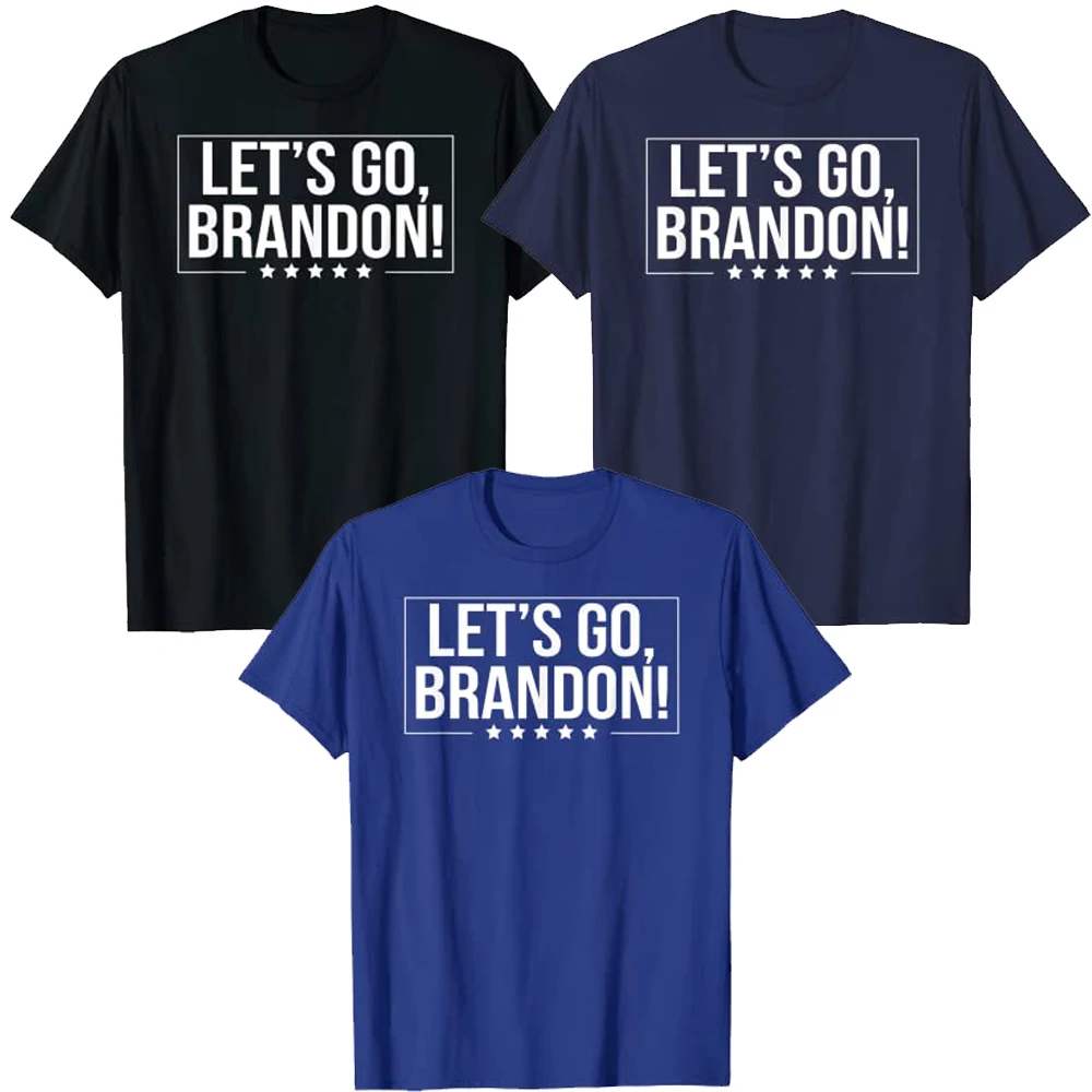 Let's Go Brandon, Joe-Biden Chant Event,Impeach Anti Biden Costume T-Shirt Political Jokes Tee Tops