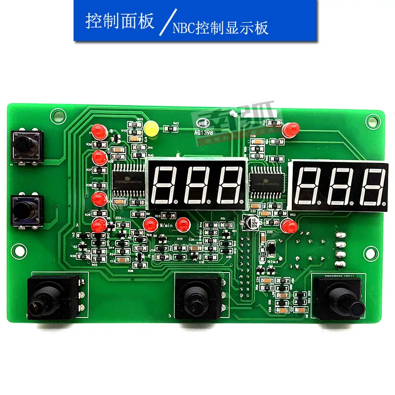 Imagem -02 - Painel de Controle Nbc300gw Gás Blindado Máquina de Solda Igbt Display Digital Painel Exibição