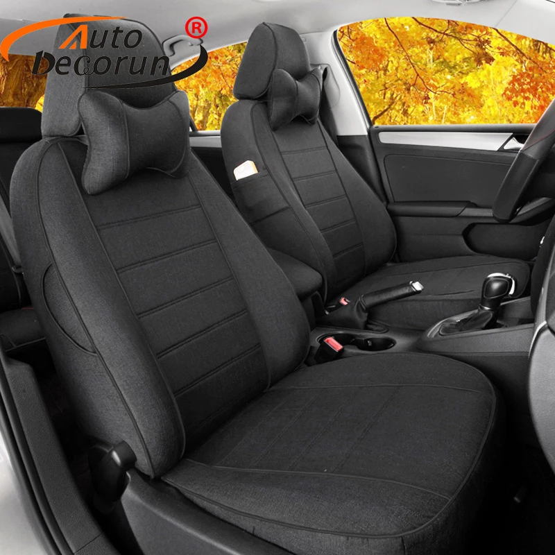 AutoDecorun Custom Flax Covers Seat for Infiniti esq Seat Covers Set for Cars Supports Seat Cushion Interior Accessories Styling