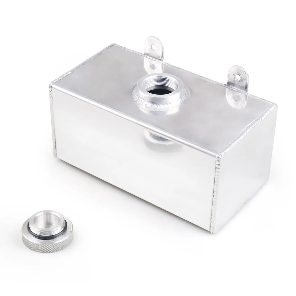 Aluminium 2L Mirror Polished Windscreen Washer Bottle Intercooler Spray Tank TT101960
