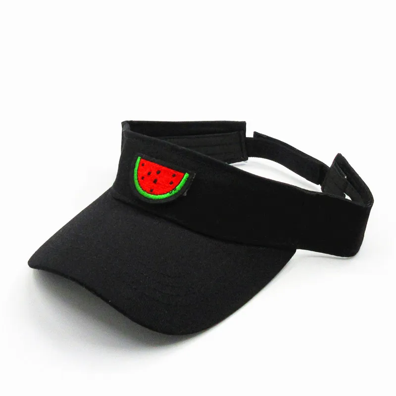 

LDSLYJR Red watermelon embroidery Visors Baseball Cap Adjustable Snapback cap for men and women 130