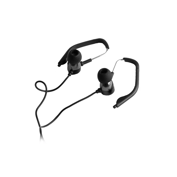 Forever Sport Music headphone ear hook, inside ear Black