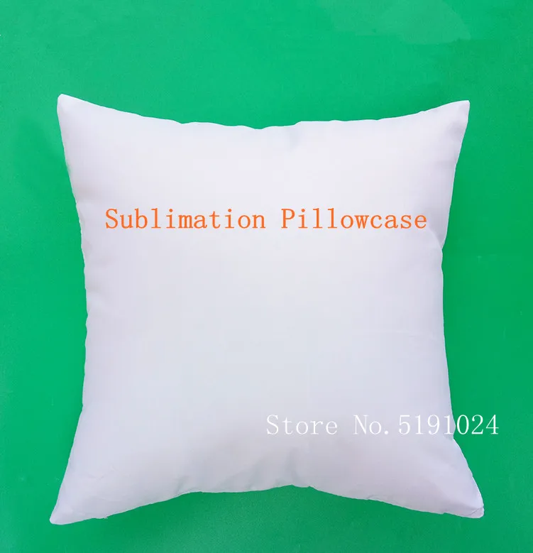 Free Shipping 12pcs/lot 40x40cm Blank Sublimation Pillowcase For Sublimation INK Print DIY Gifts Heat Press Printing Transfer