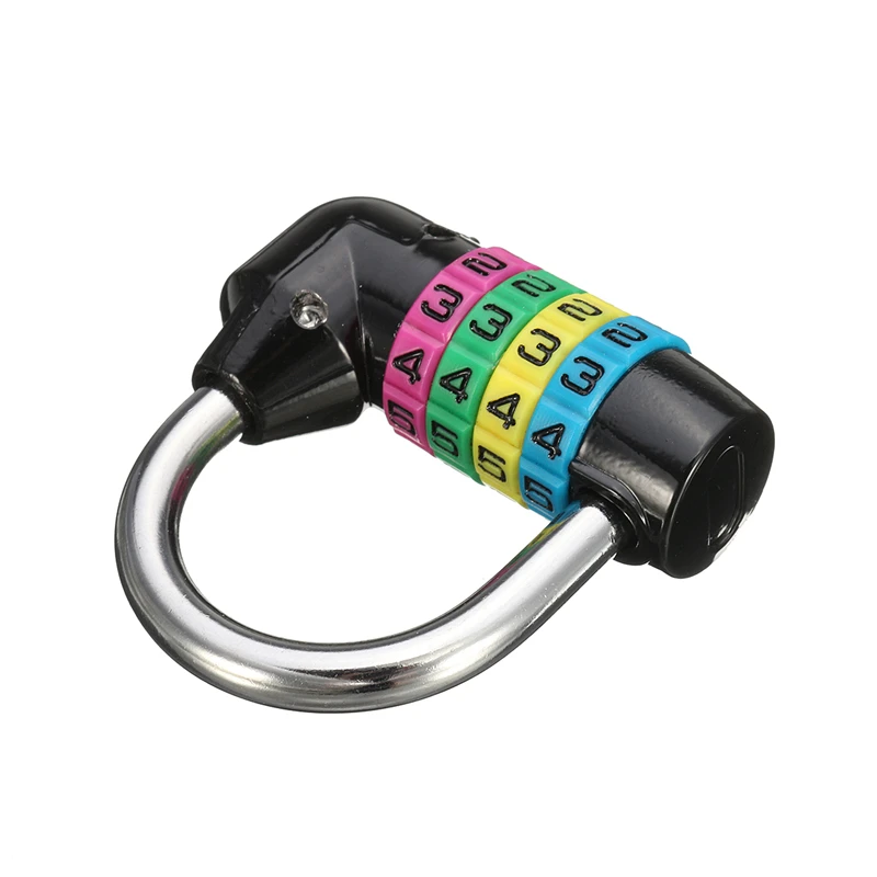 Safety Lock Resettab 4 Digit Number Code Password Combination Padlock Security Password Gym Padlock