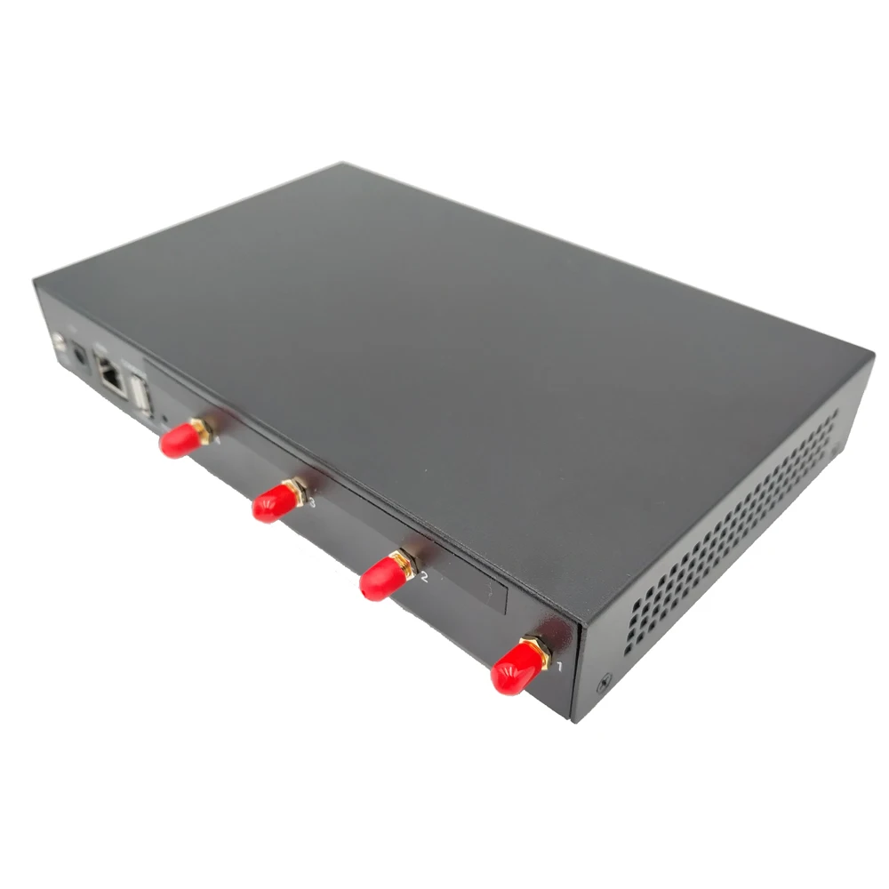 EC25 AFX 4G Lte 4 Ports Voice Wireless VOICE SMS Support SMPP Http API  Notification System Gateway