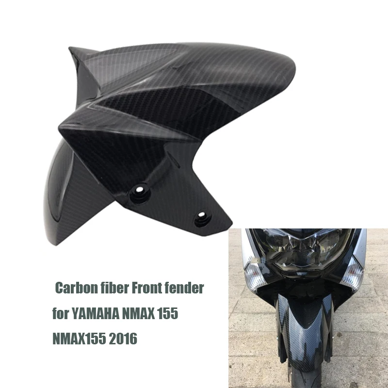 

Carbon fiber Modified Motorcycle front Mudguard Tire Hugger Front fender patterned for YAMAHA NMAX 155 NMAX155 2016