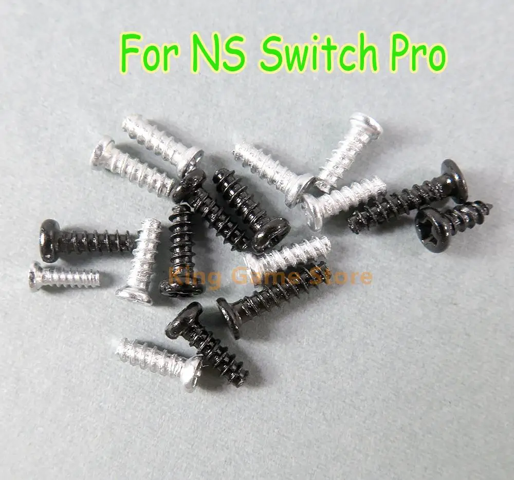 Juego completo de tornillos para Nintendo Switch Pro, pieza de reparación para reemplazo del controlador Switch NS pro, 1 Juego
