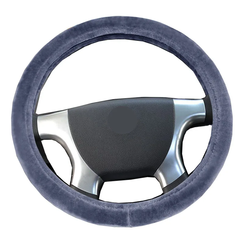 Wagon Truck Bus Minibus Plush Car Steering Wheel Cover Diameters 36CM 38CM 40CM 42CM 45CM 47CM 50CM 7 Sizes to Choose From