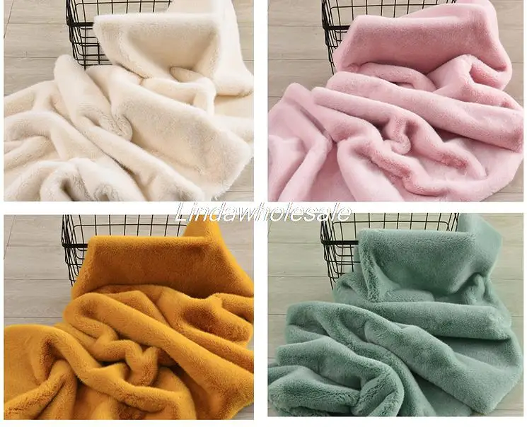 

High-end mink coat fabric,thickened imitation mink fur,Artificial plush cloth,Faux fur fabric,felt cloth