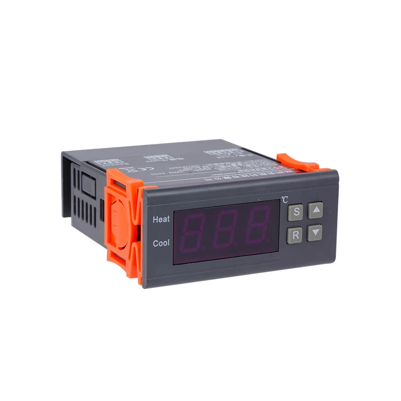 Digital Temperature Controller -99~400 degree PT100 M8 Probe Thermocouple Sensor Embedded Thermostat 220V Heating Cooling Switch