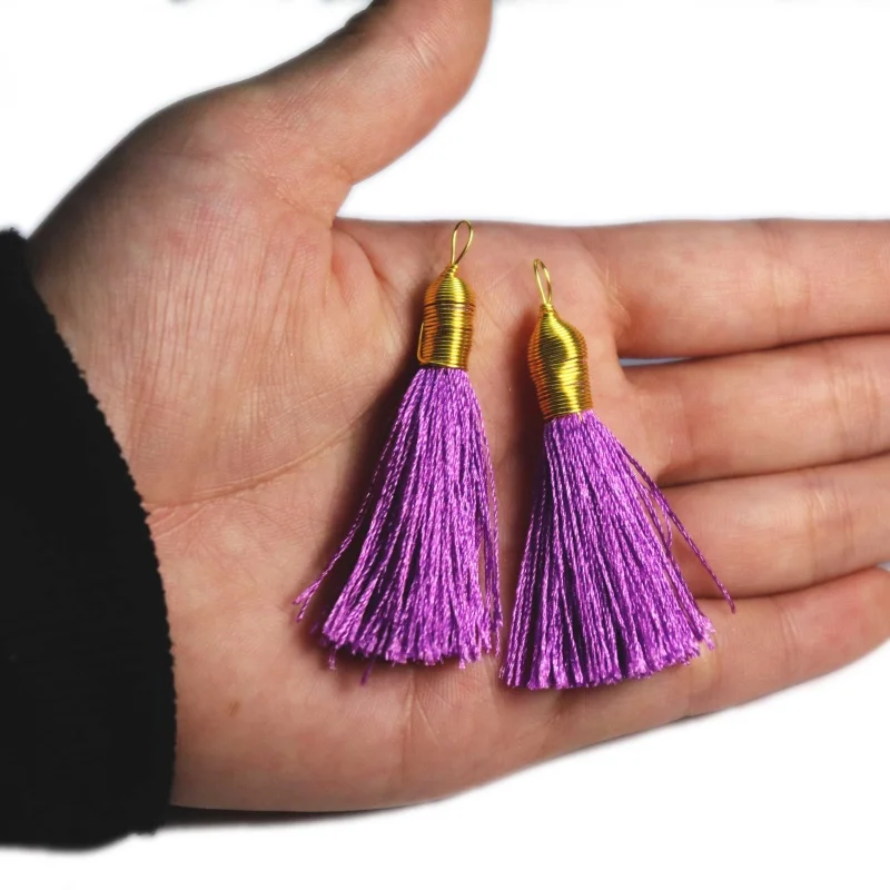 BLUESTAR Mini Cord Tassel 4pcs-20Pcs DIY Accessories Cords Fringe Trim Garments Curtains Jewelry Decor Accessories